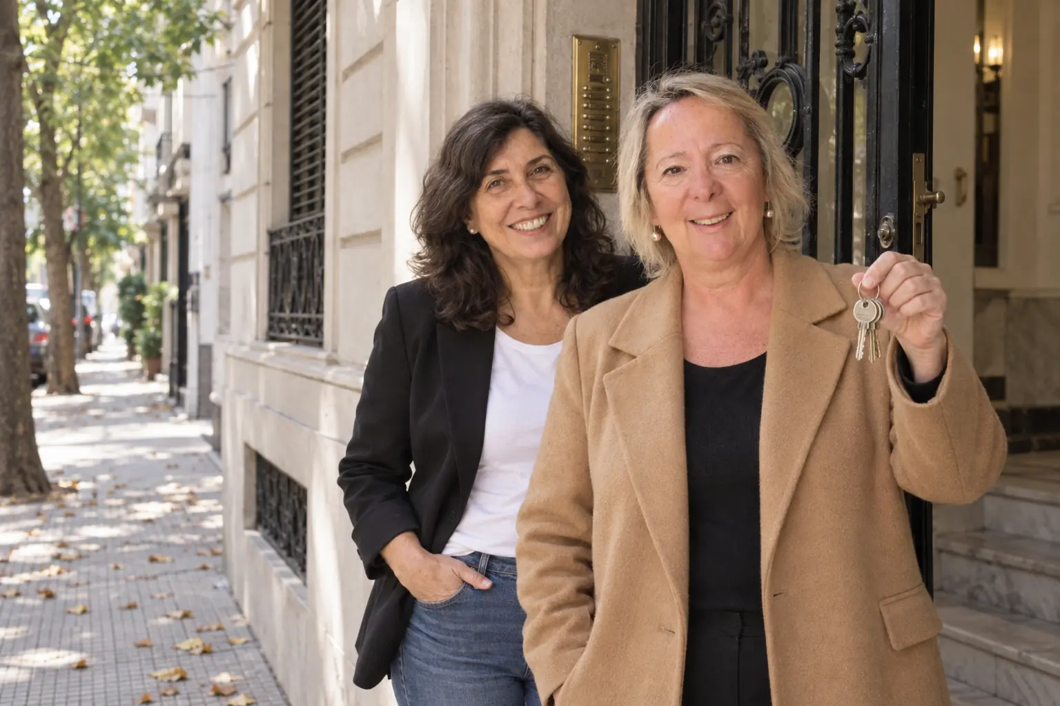 Fernanda y Andrea, de Buongiorno Propiedades